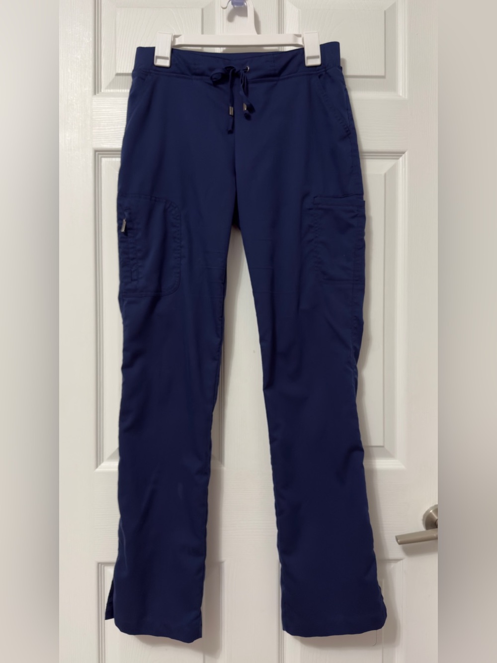 Barco Uniforms Navy Drawstring Cargo Scrub Pants